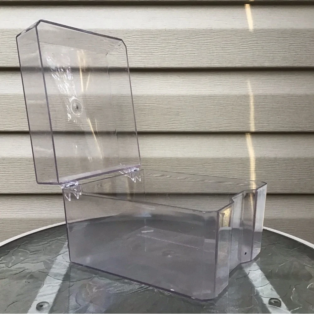 Kitchen Lot, Acrylic Recipe Box, Stainless Steel Funnel, Hand Strainer